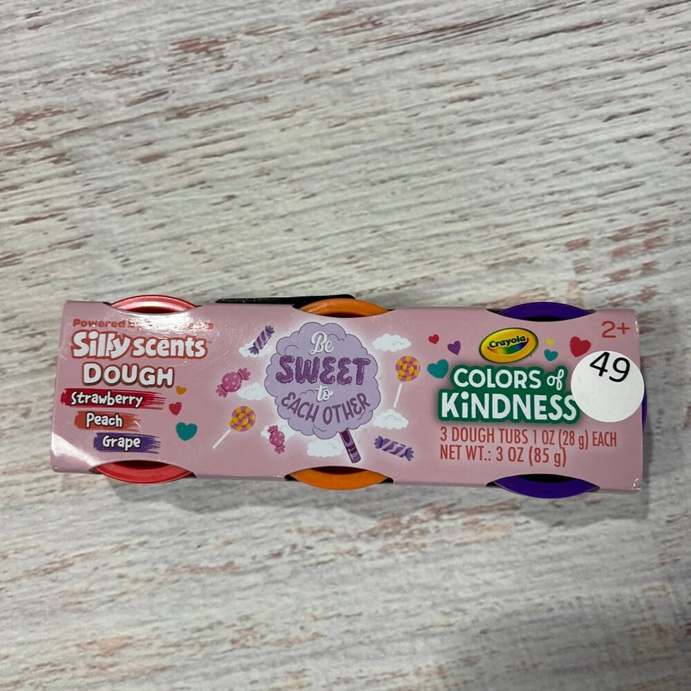 Play-Doh Silly Scents Dough Colors Of Kindness 3 Pack NEW